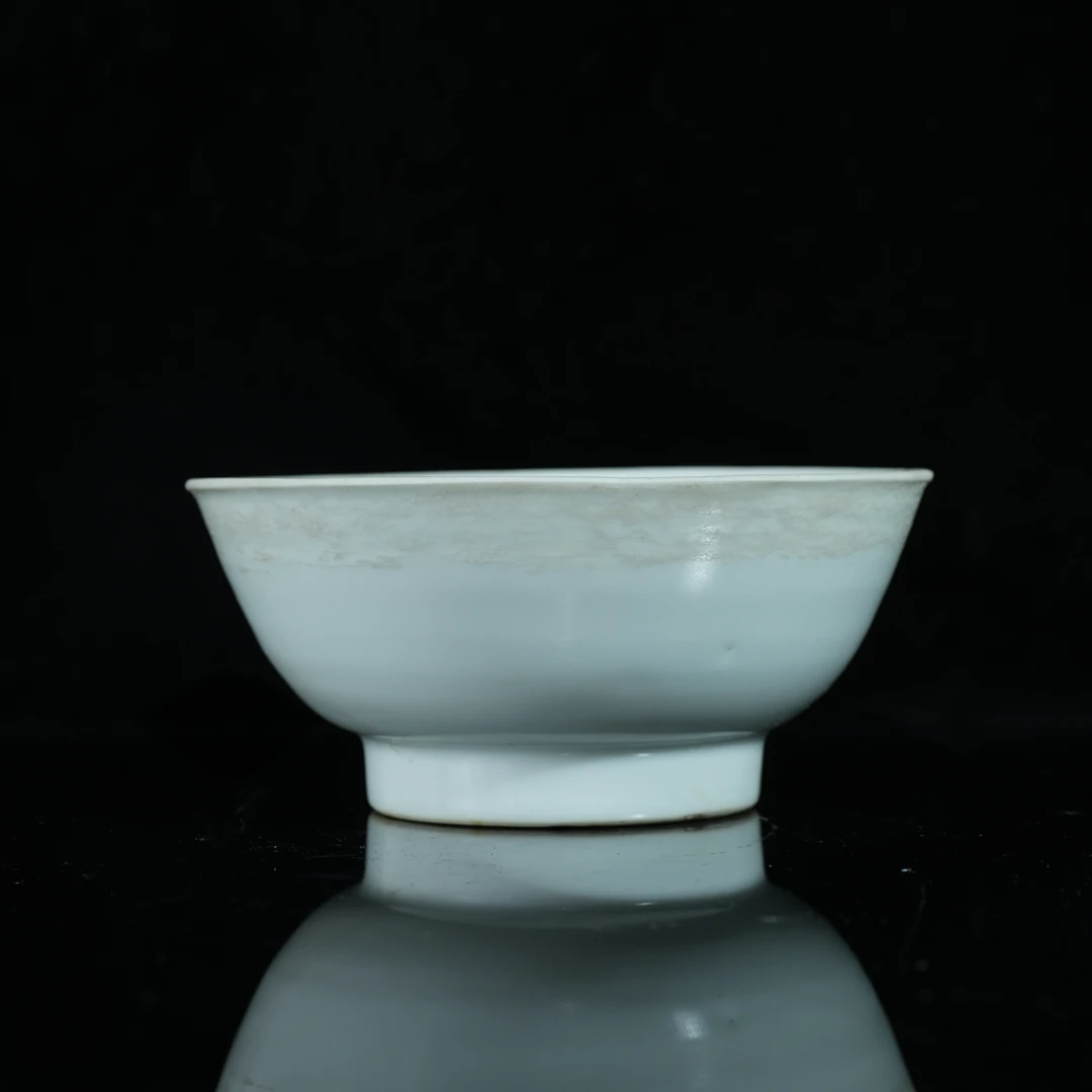 lot14943 5111 明早期 甜白釉大碗 D:15