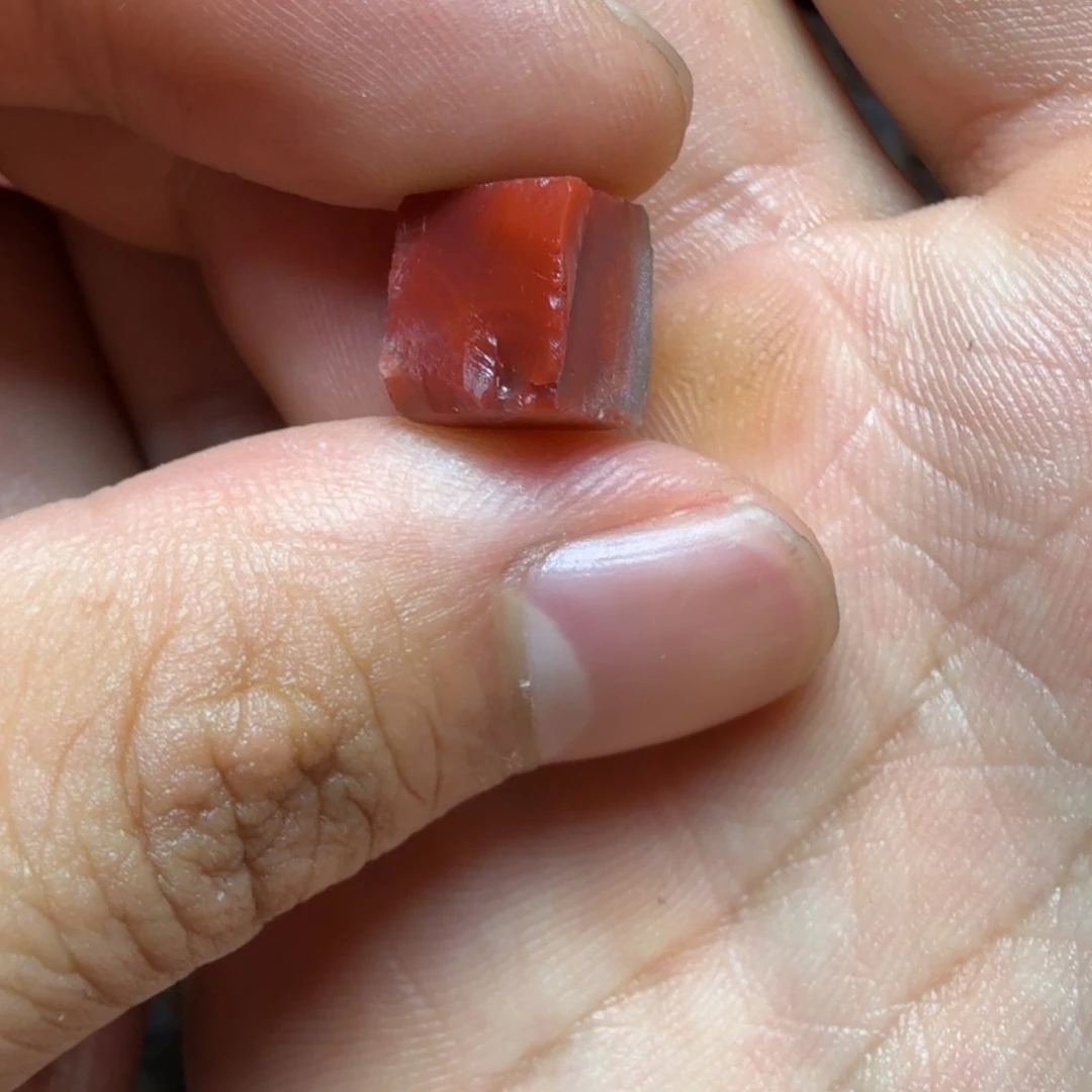未镶嵌南红玛瑙珠宝半成品