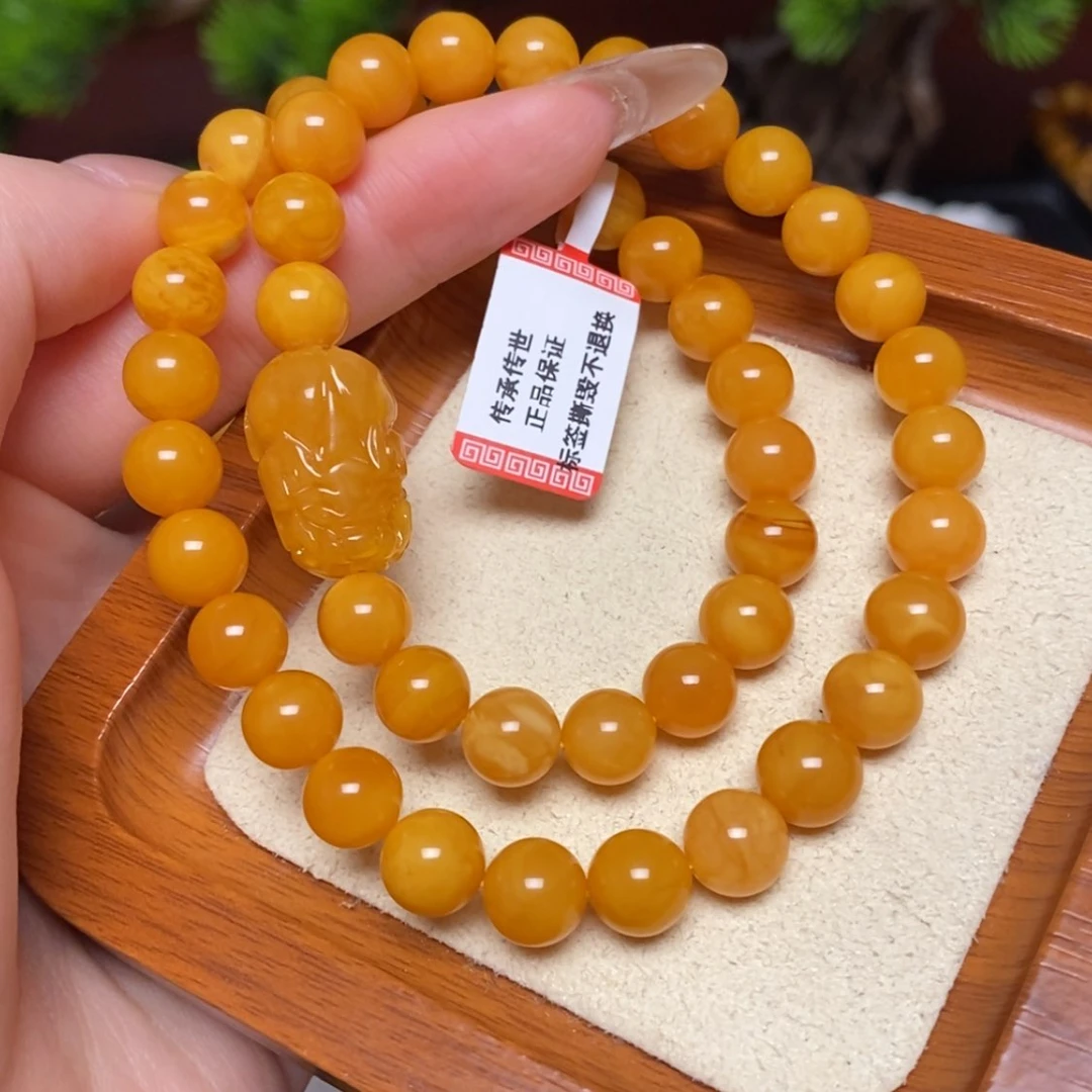 【闪购商品】未镶嵌蜜蜡手链手串