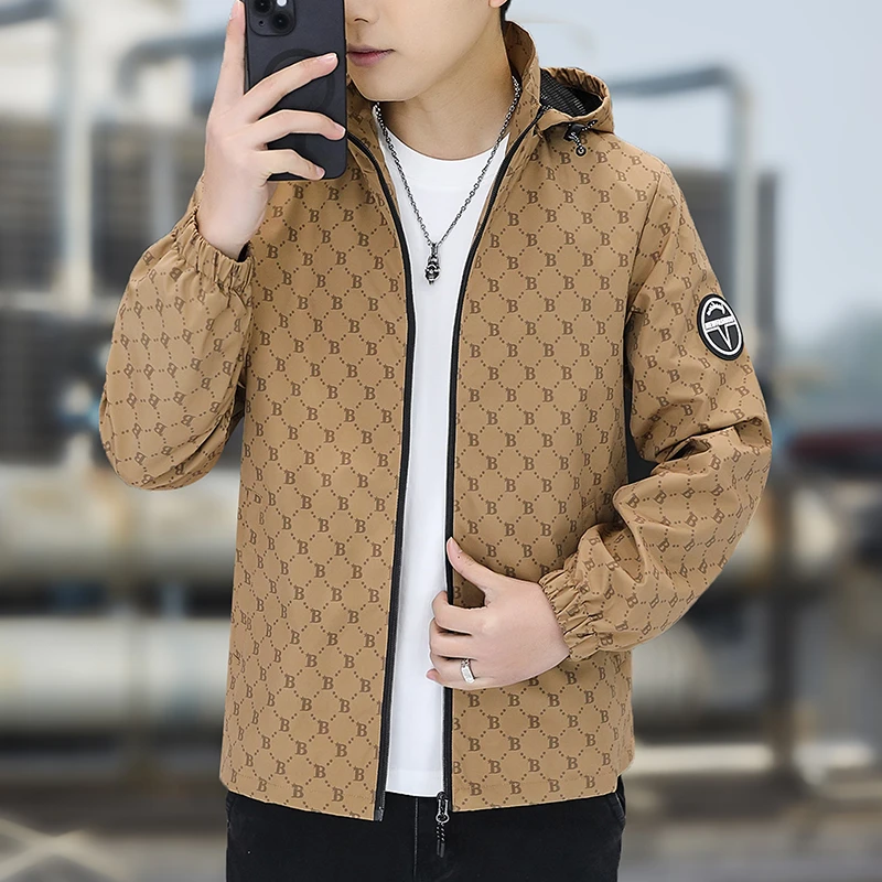 稻草人青少年ins潮男装2025秋冬季夹克男士帅气休闲时尚百搭外套