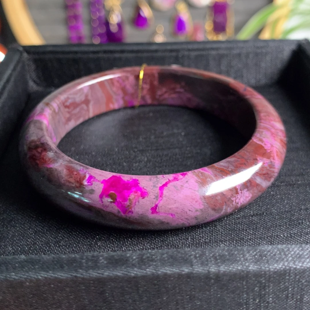 苏纪石（舒俱来）未镶嵌手镯