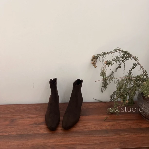 slx@ 252022 尖头短靴