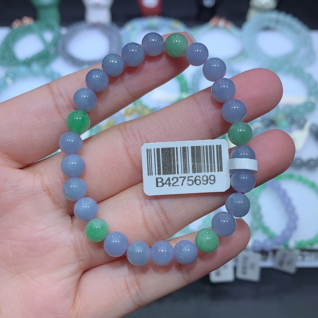 翡翠未镶嵌手串天然