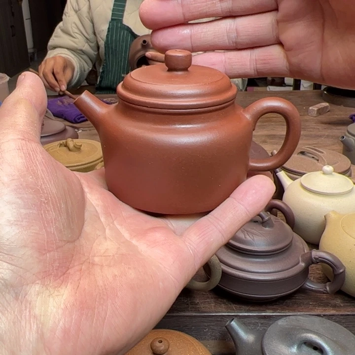 清水泥茶壶清水泥全手工制作德中170c c
