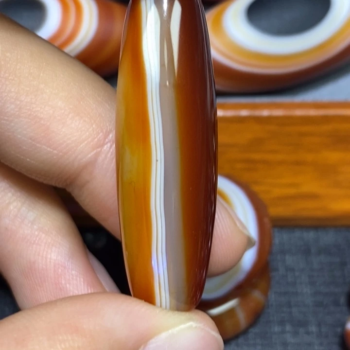 玛瑙/玉髓颈饰未镶嵌平***～