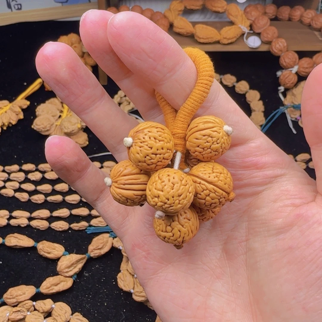 桃核吊坠核桃小葡萄串