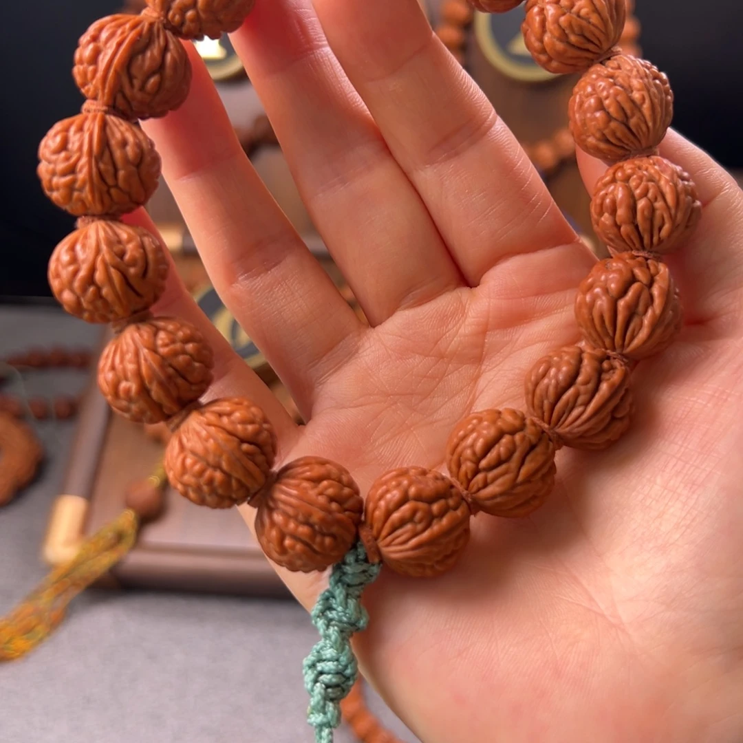 桃核吊坠18野生荔枝