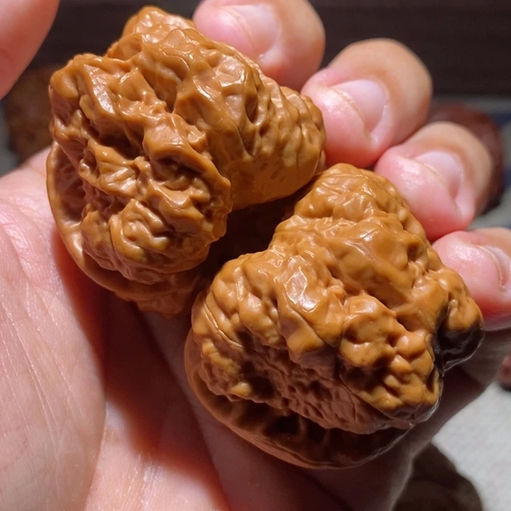 祈***祷把件文玩核桃核桃