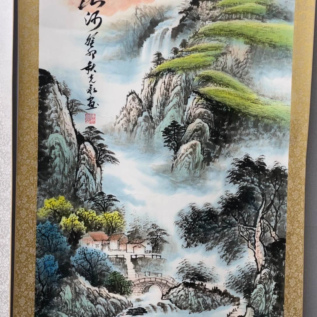 国画年**余W老师手柄也手绘作品