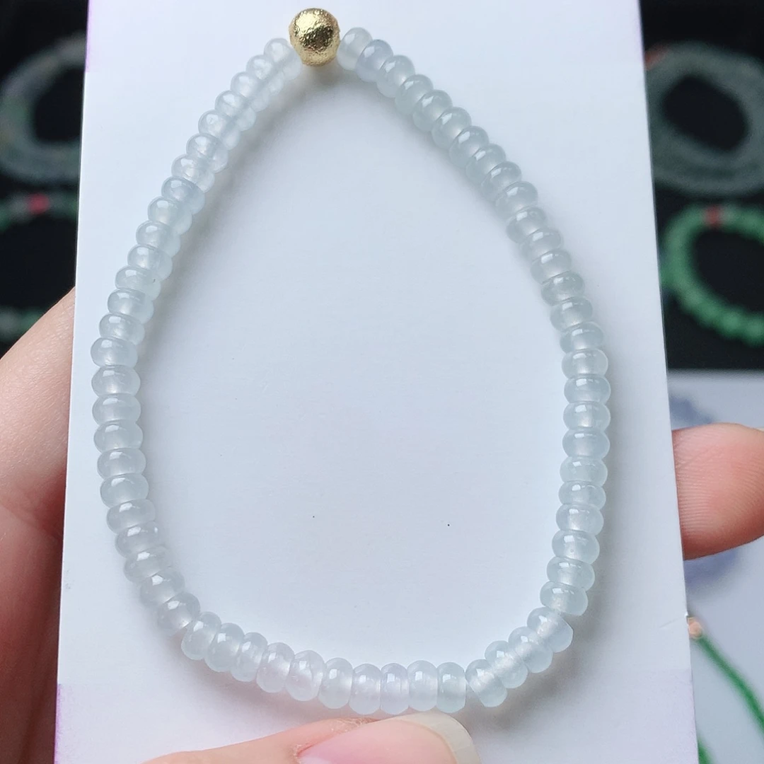 翡翠未镶嵌手链翡翠
