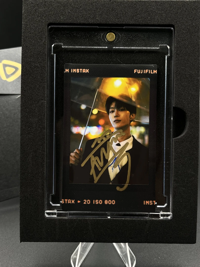 灯火阑珊【范丞丞】三寸正品签名拍立得照片黑胶