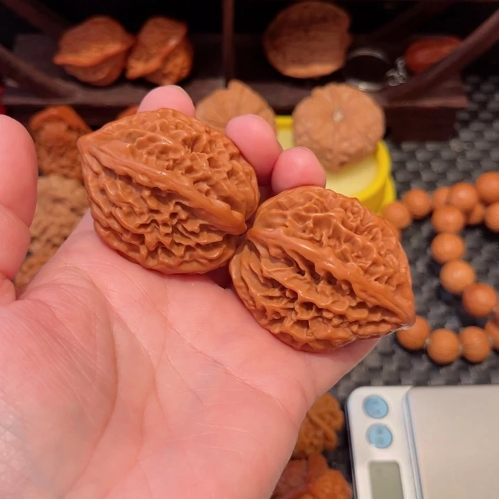 文玩核桃把件S*招财鼠