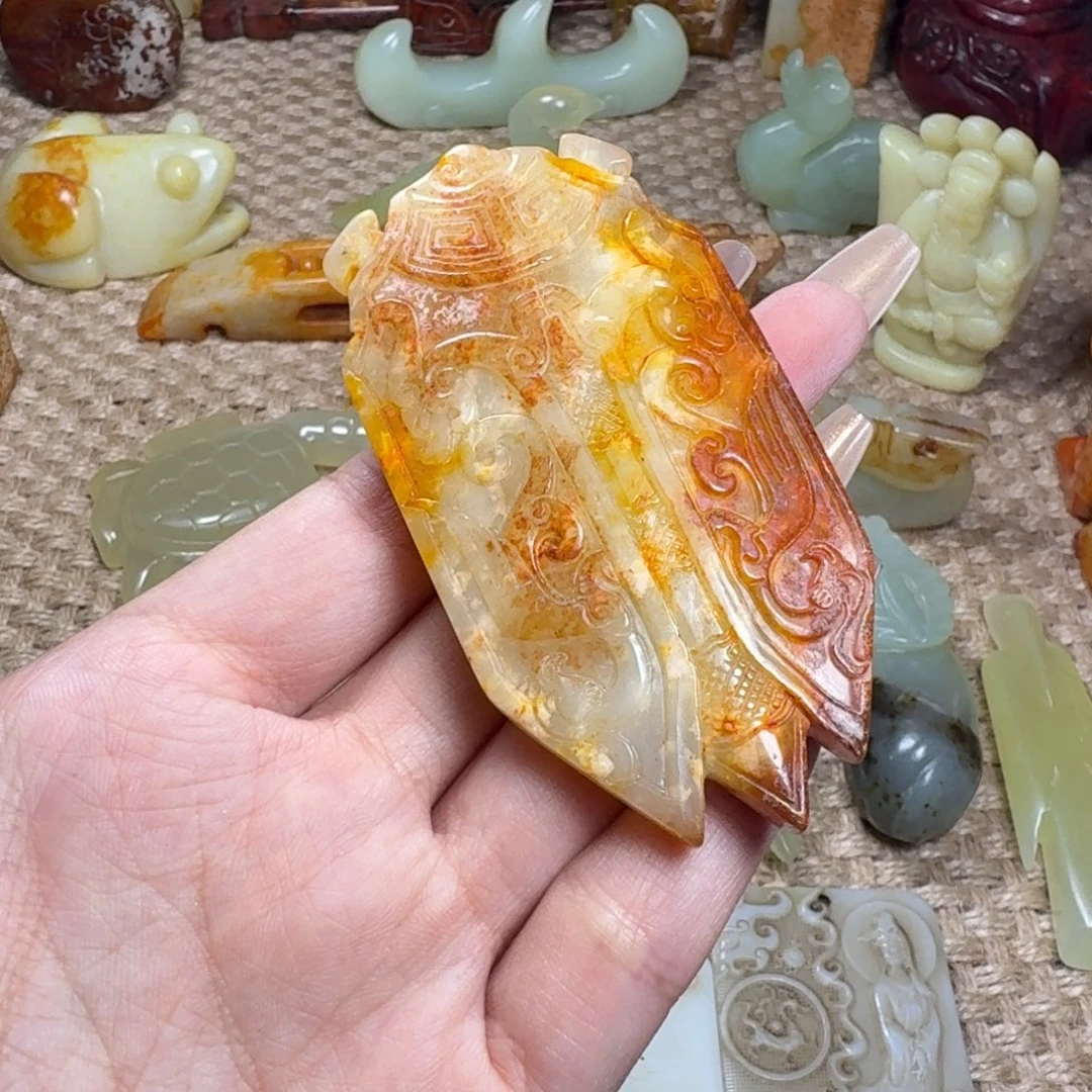 吊坠白玉菩提挂件