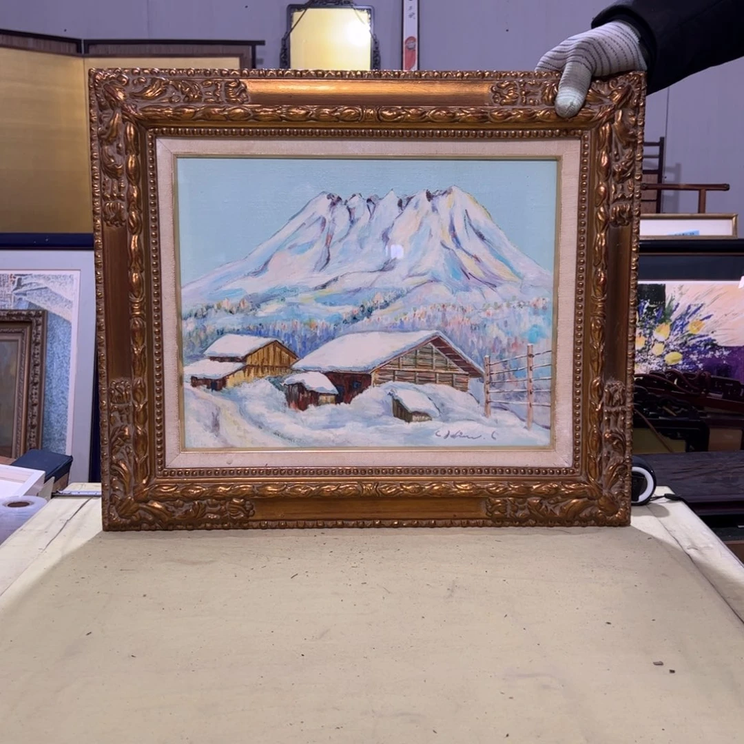 绘画·**·屏风框画茶空间设计