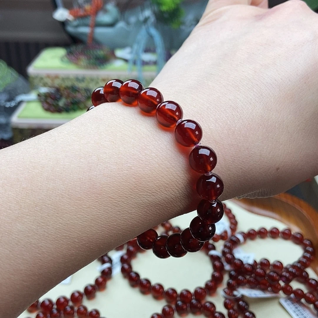 石榴石未镶嵌手串手串9