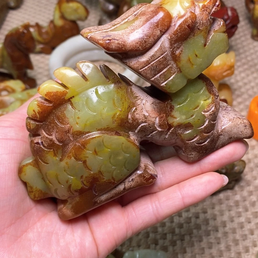 白玉菩提吊坠段****兔白玉菩提白玉菩提摆件