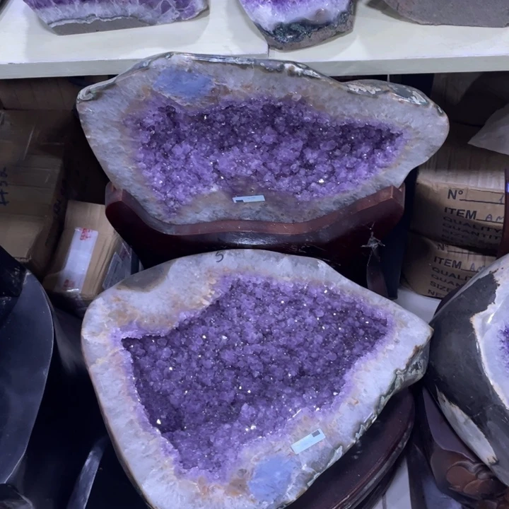 紫晶水晶球未镶嵌