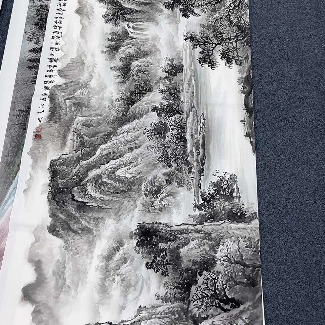 国画宣纸画画纯手绘作品