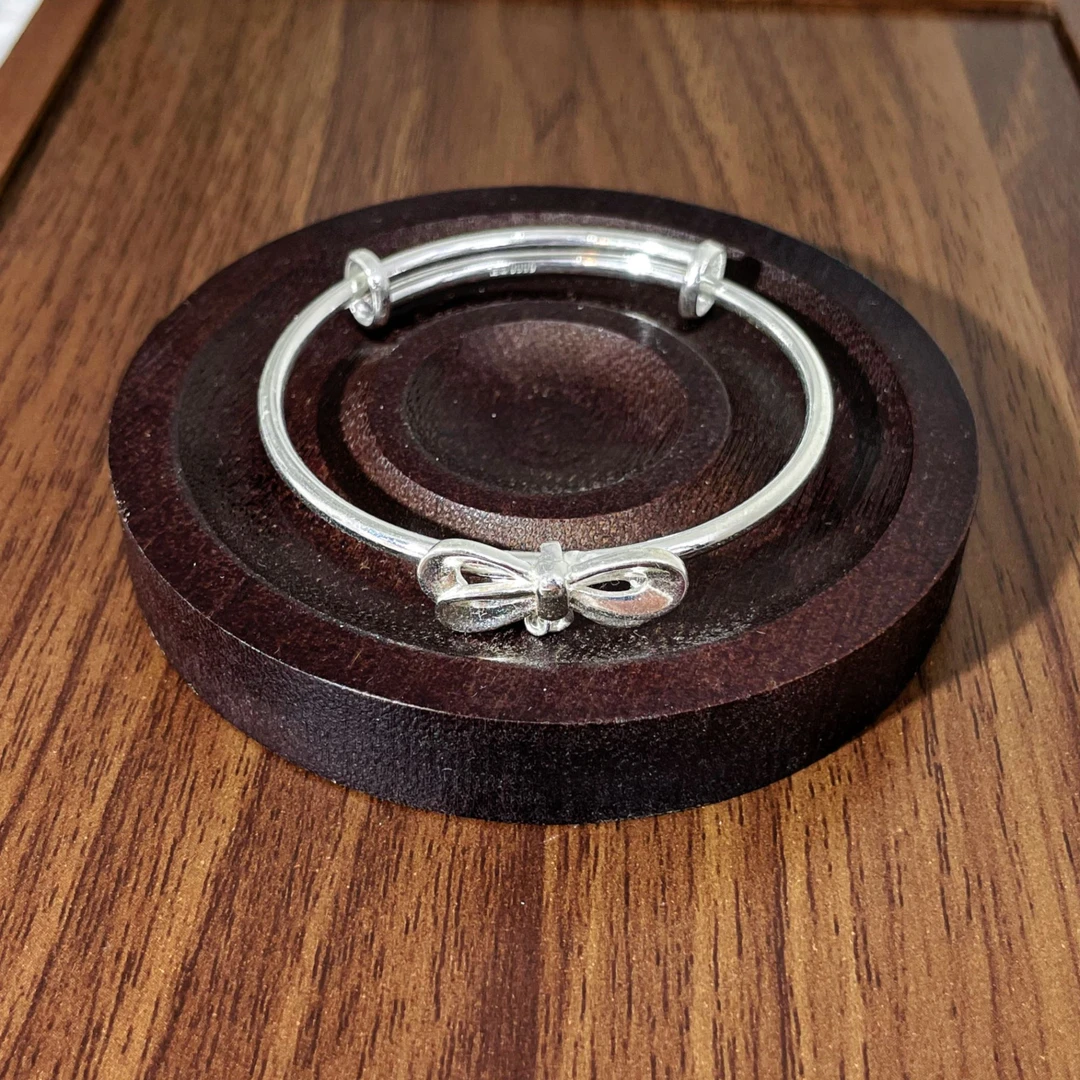 足银银制品 S014 在逃公主 推拉直播间选款时尚百搭精美手镯