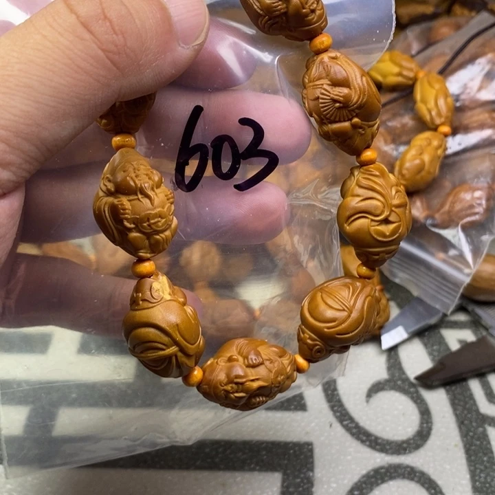 橄榄核手串/手链橄榄核雕工艺手串