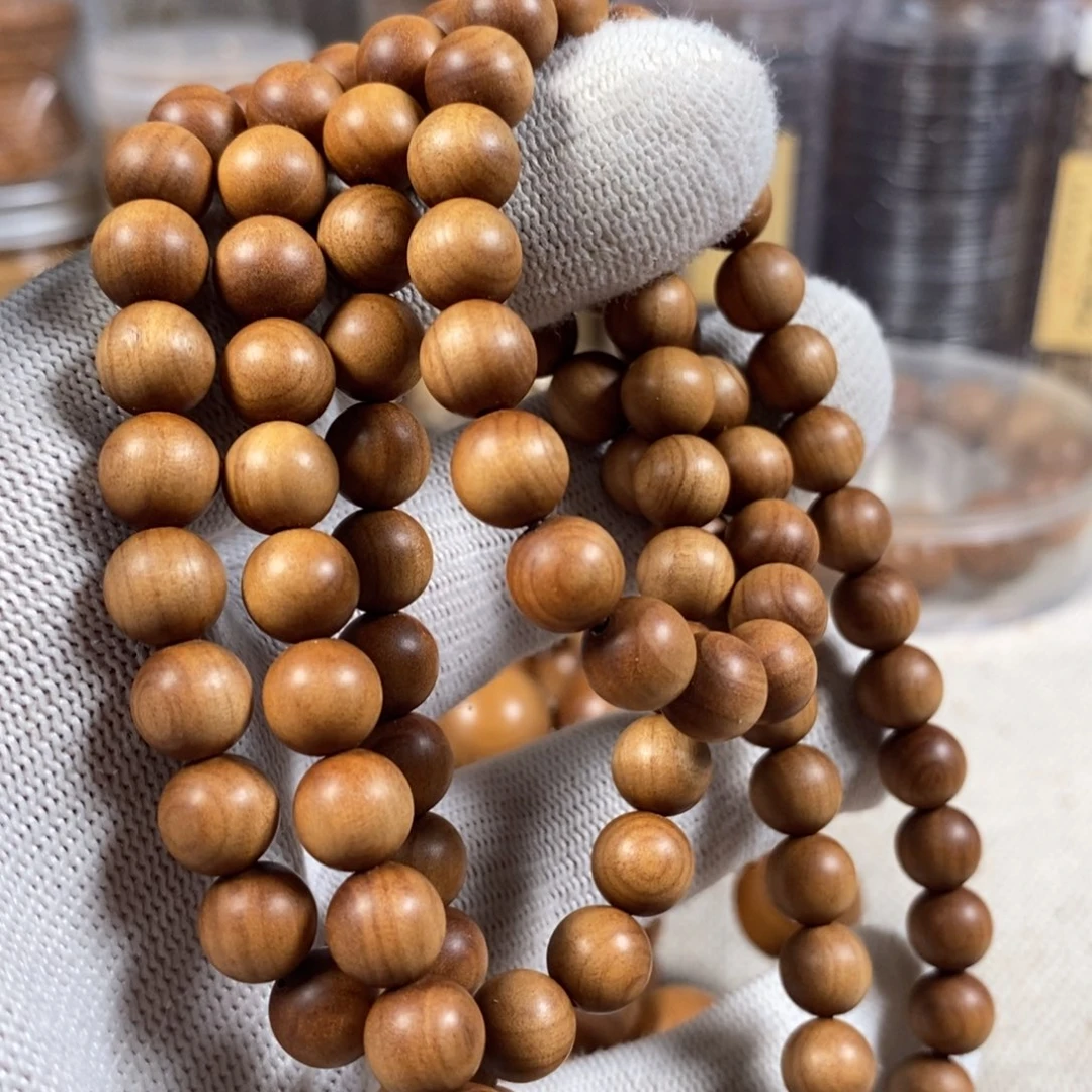 檀香木手串/手链0.8多圈精挑串 迈索尔