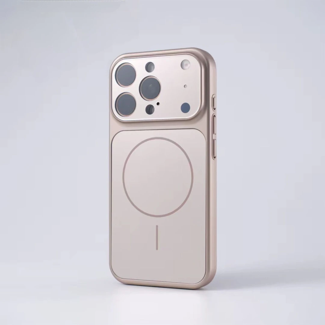 适用iphone17promax手机壳秒变康宁磨砂玻璃壳轻薄个性网红保护套