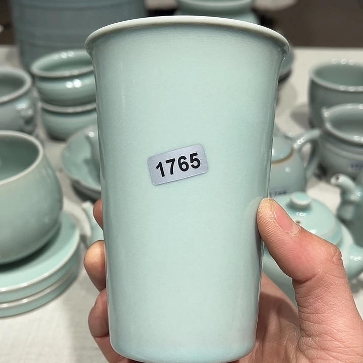 杯1765 微瑕青鸾汝瓷汝州发货