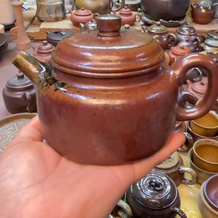 茶壶紫砂宜兴紫砂原矿泥料320