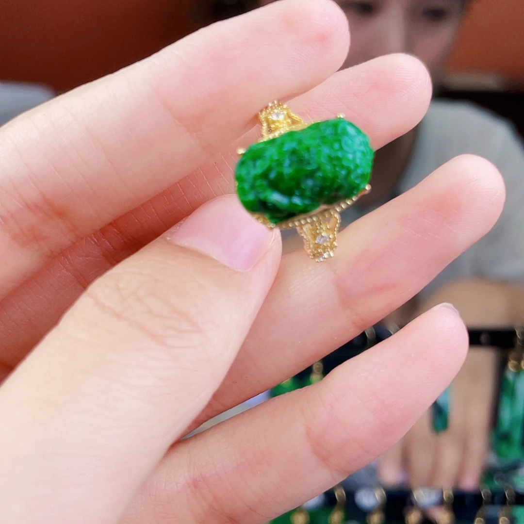 翡翠银S925镶嵌颈饰