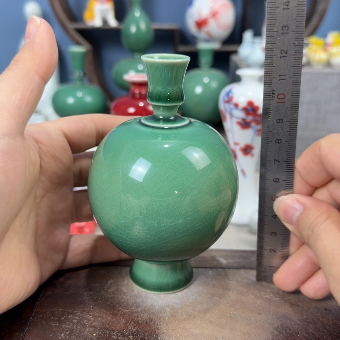 陶瓷手工小花器摆件