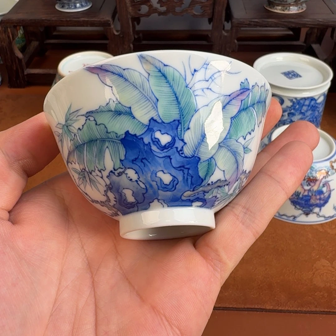 瓷片景德镇瓷器手工手绘