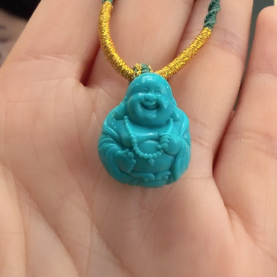 绿松石未镶嵌颈饰