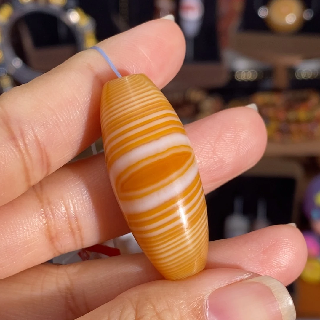 桃***比玛瑙/玉髓未镶嵌颈饰