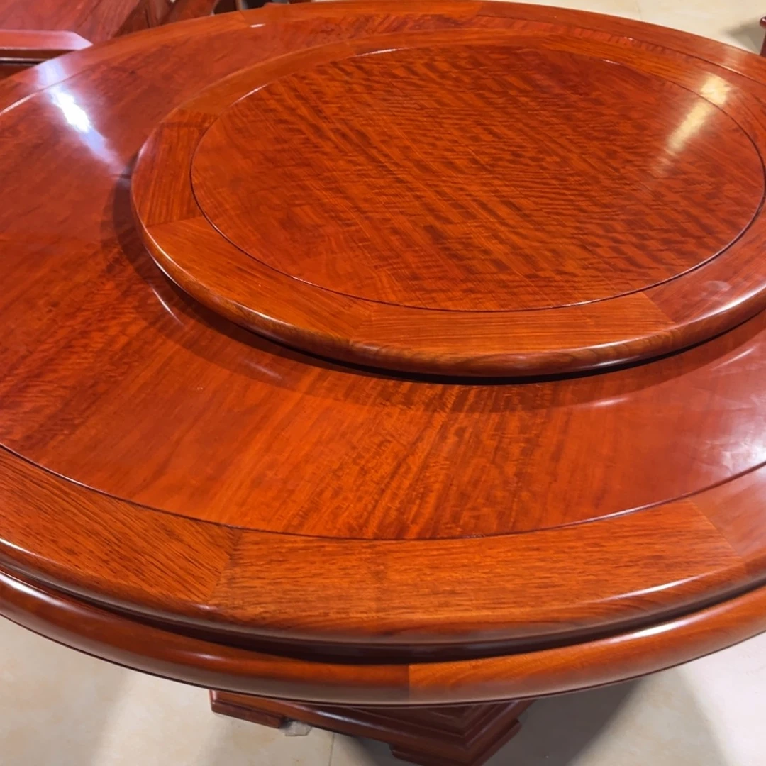 九***人成套家具紫檀木类缅甸花梨木