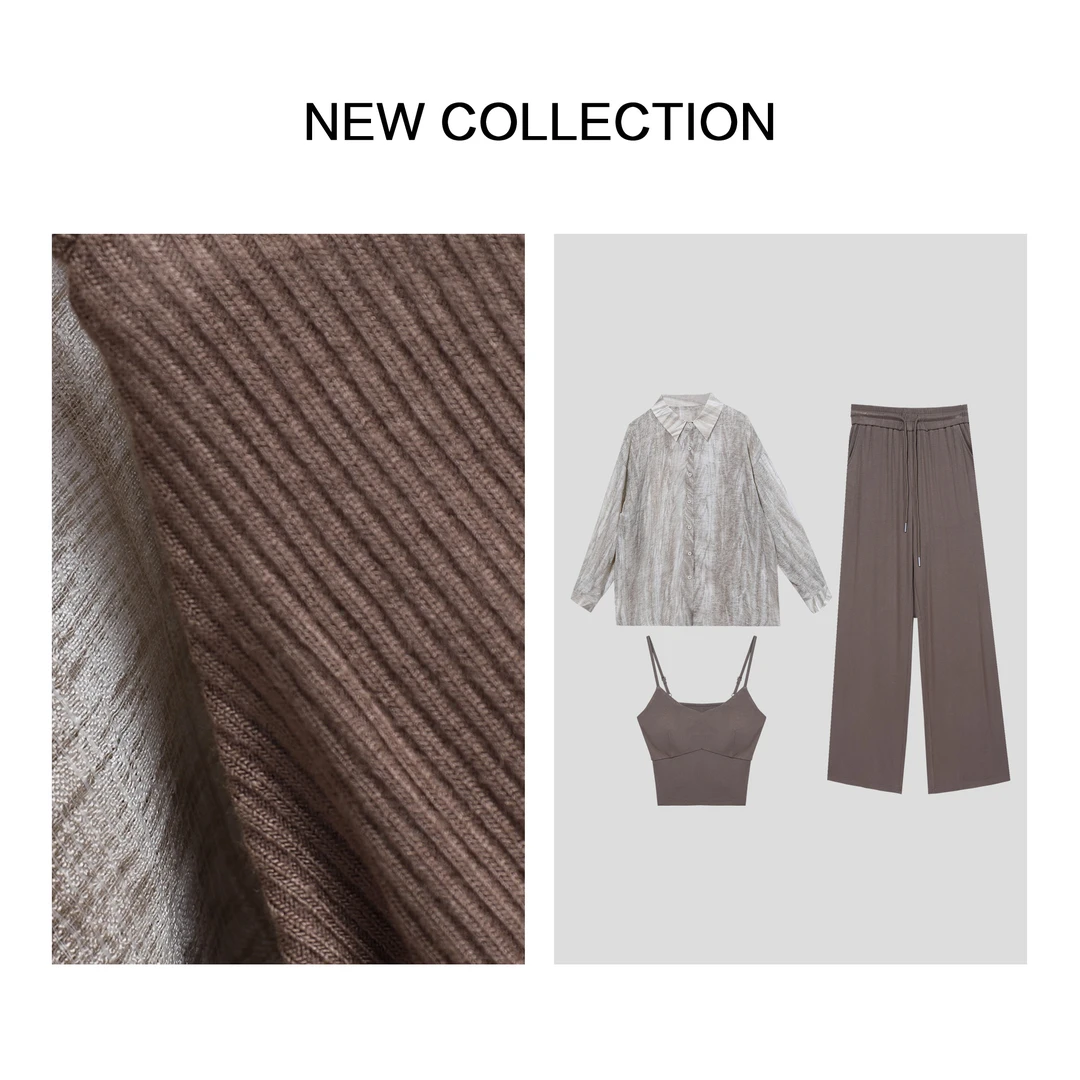 【静秋专属】D1F38050B 秋季女士简约套装