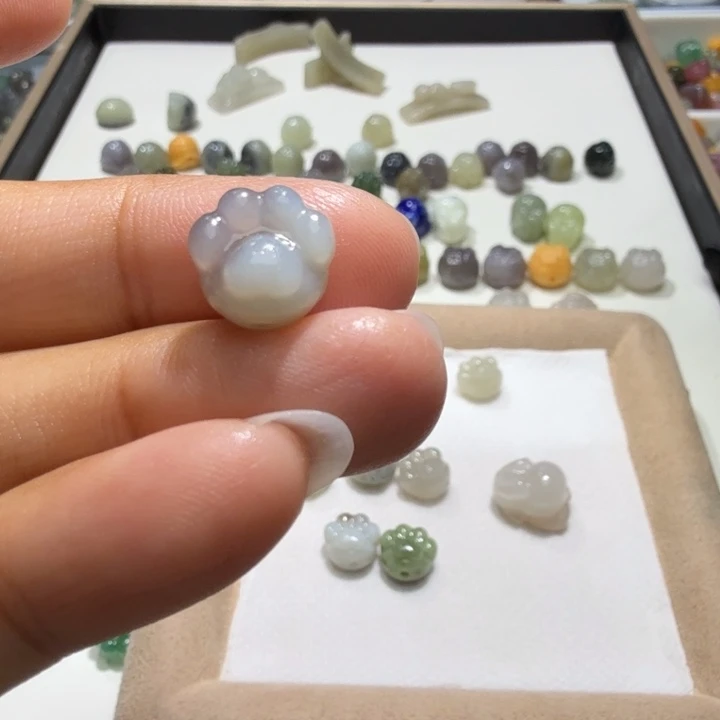 菲***儿未镶嵌和田玉珠宝半成品