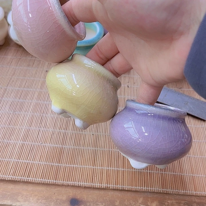 陶瓷花盆当场满12包邮