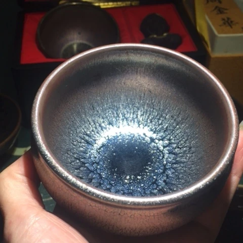 【闪购商品】茶盏建盏主人杯图片款