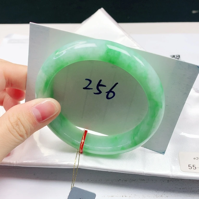 【闪购商品】翡翠手镯未镶嵌缅甸天然a货手镯55