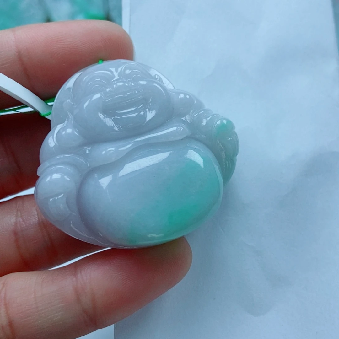 翡翠颈饰未镶嵌天然