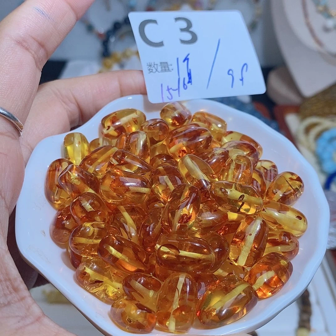 琥珀珠宝奇石未镶嵌C3