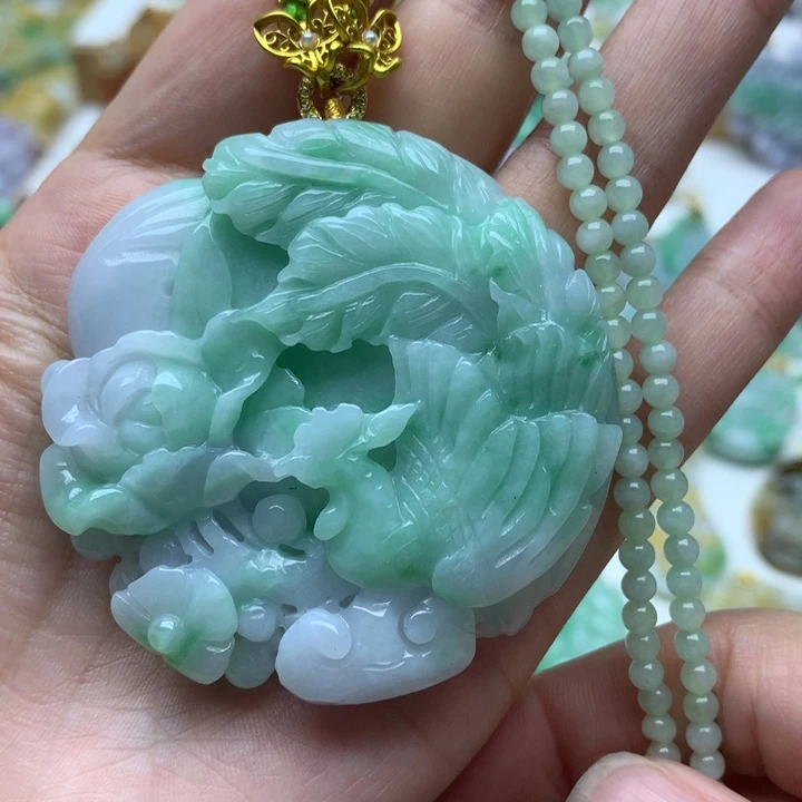 颈饰未镶嵌翡翠翡翠