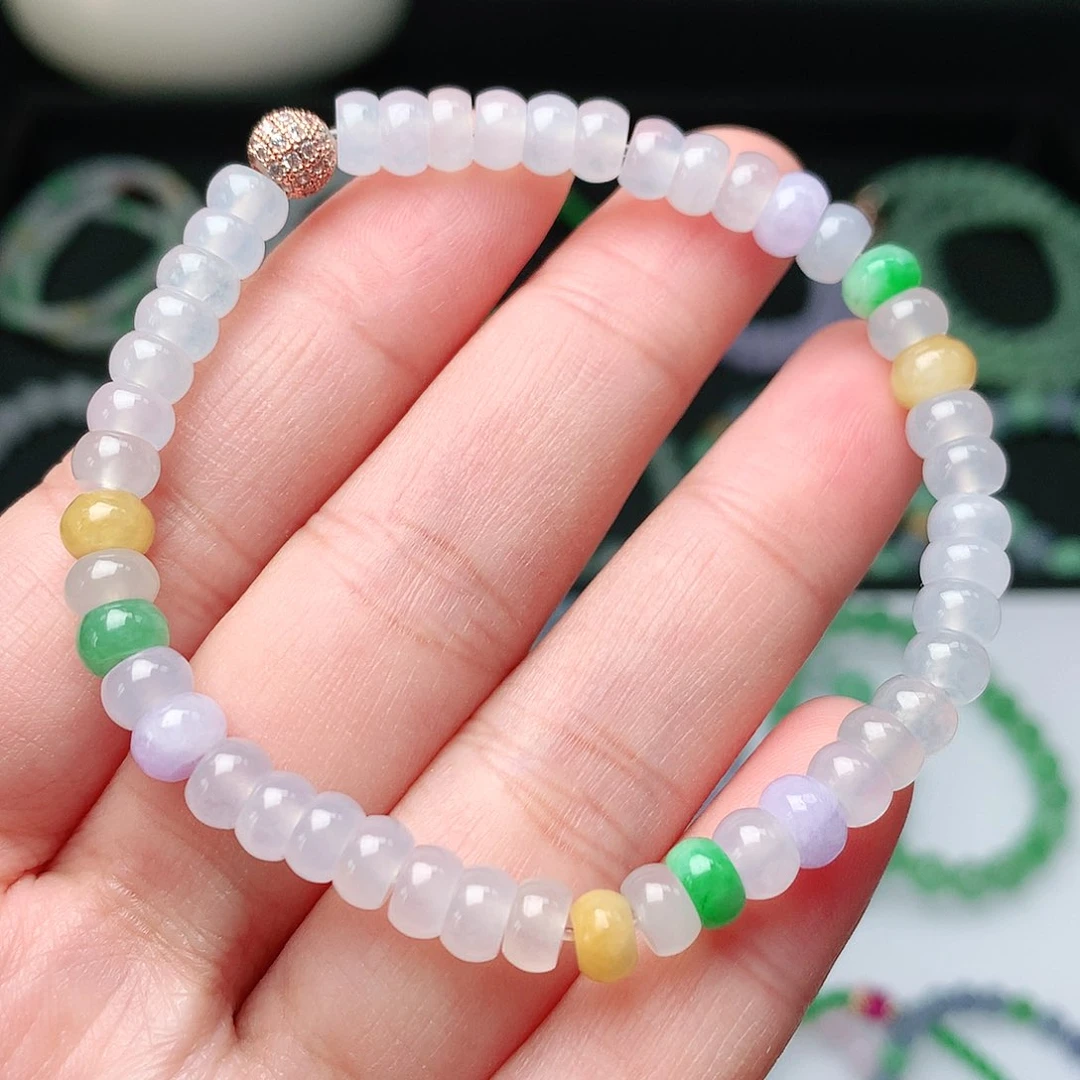 翡翠手链未镶嵌翡翠