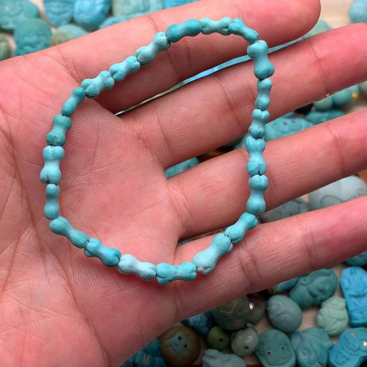 绿松石未镶嵌吊坠(不含链)