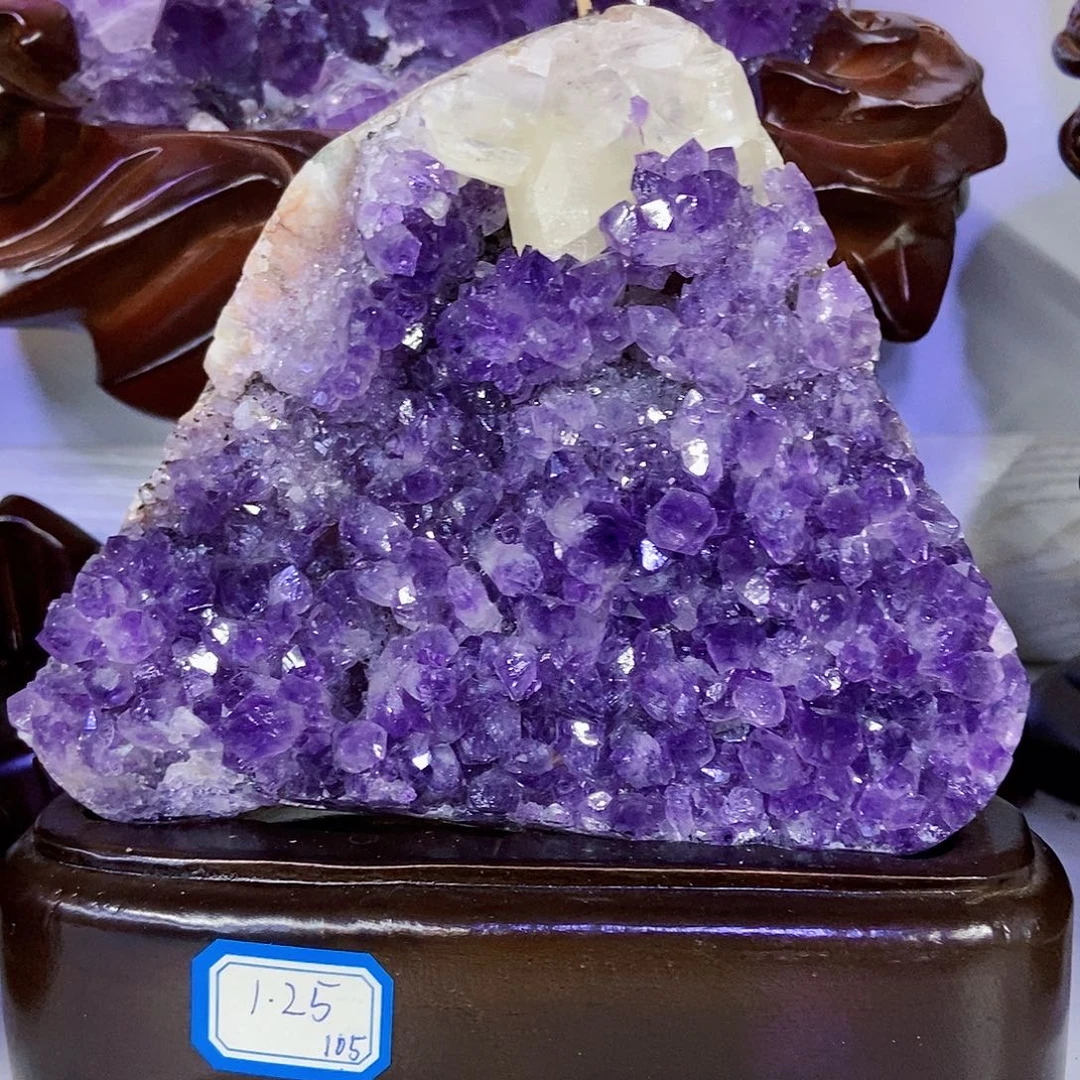 大型摆件（非配饰）未镶嵌紫晶清