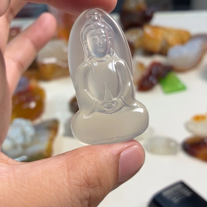 未镶嵌吊坠(不含链)玛瑙/玉髓