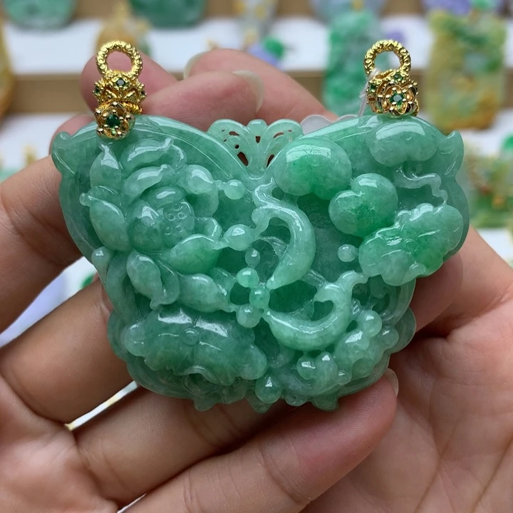 颈饰未镶嵌翡翠翡翠