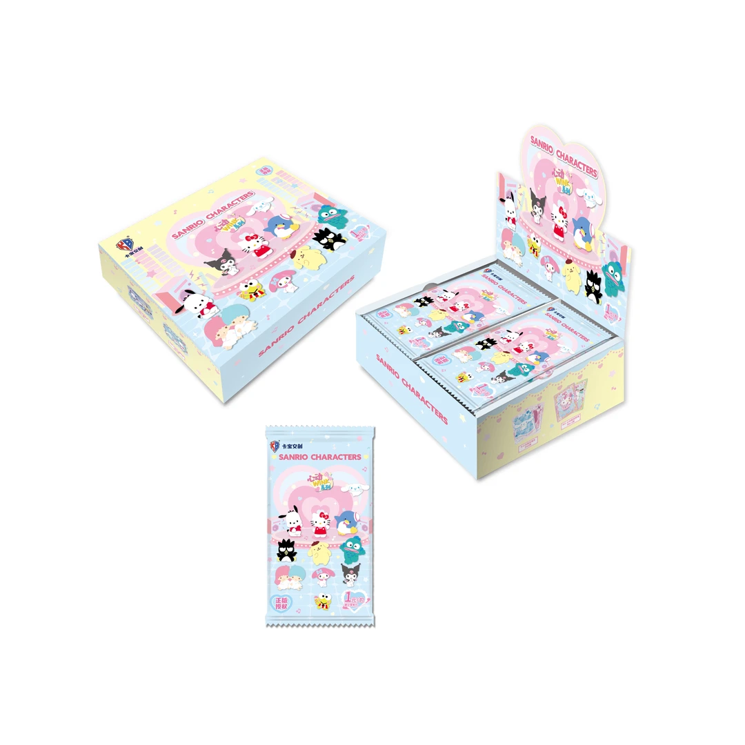 【1+1盒】卡宝文创三丽鸥1元包5弹收藏卡牌拆卡盲盒拆盒