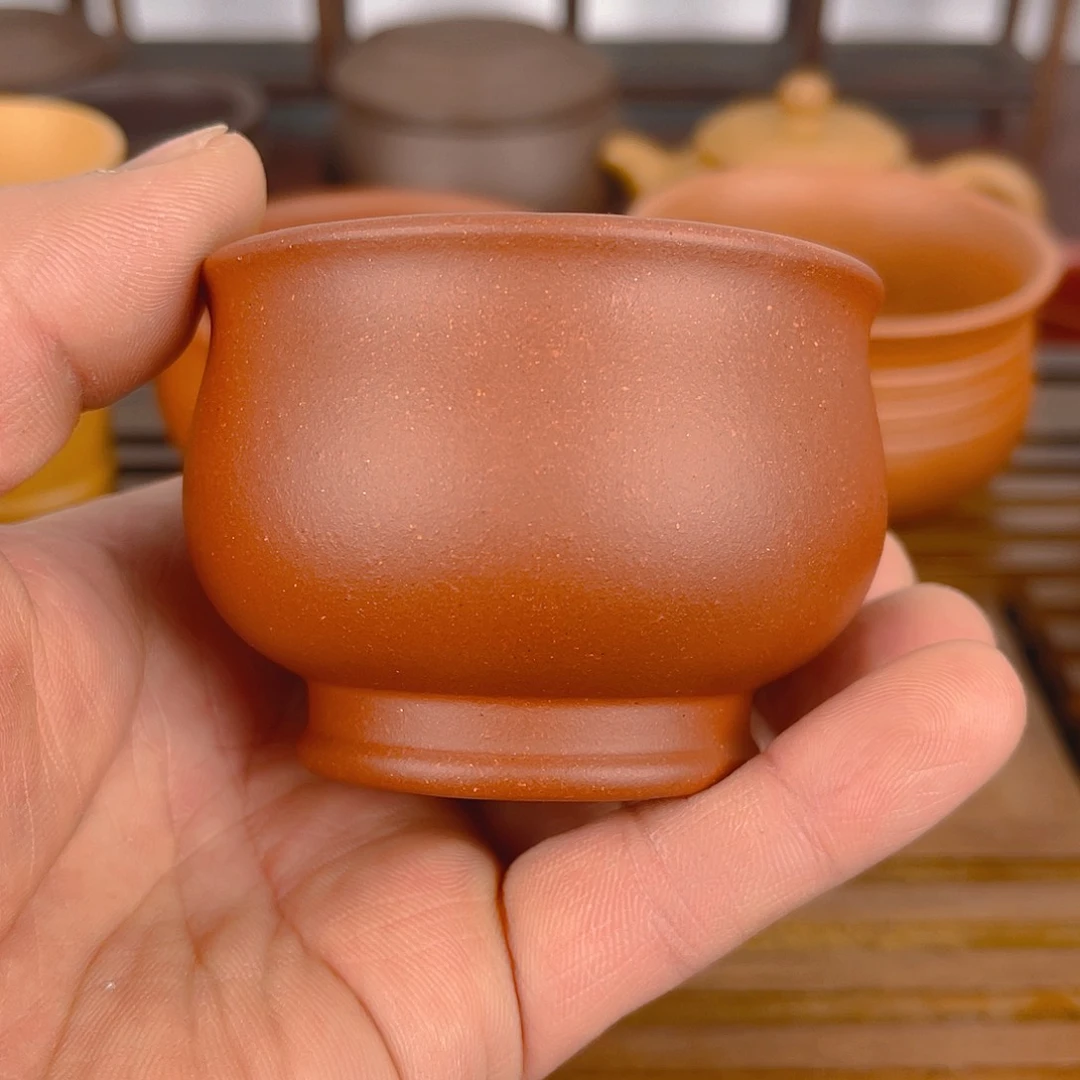 紫砂茶杯紫砂主人杯110cc