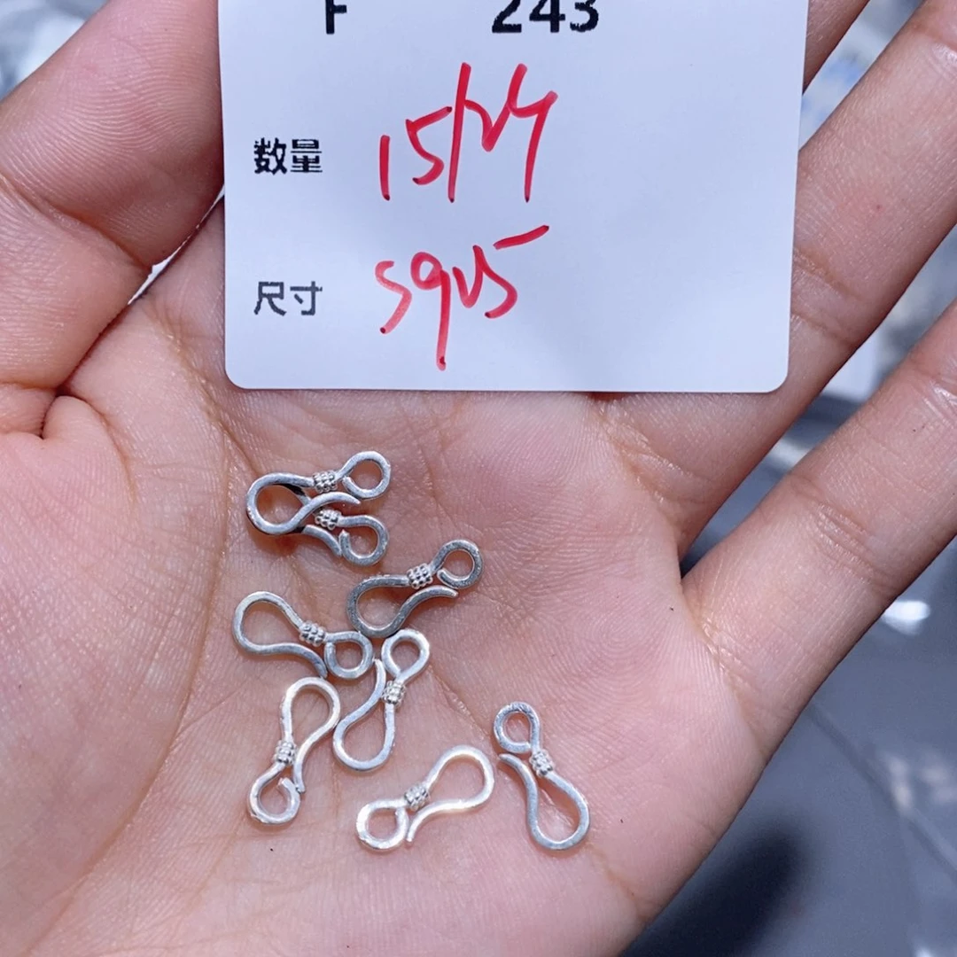 银S925镶嵌颈饰水晶F243